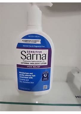 Sarna / Eczema Sensitive Anti Itch Lotion 7.5Oz. 1 Recommended. New