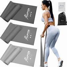 Resistance Bands, Exercise Bands For Physical Therapy, Yoga, Pilates, Rehab, Fitness, Strength Training, Elastic Bands For Exercising At Home And Out