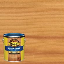 Cabot Wood Toned Low VOC Transparent Natural Oil-Based Deck And Siding Stain 1 Gal ,