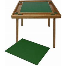 Kestell Furniture 35" 4 - Player Oak Card Table Vinyl | 29.5 H X 35 W X 35 D In | Wayfair D96d5b40c0967b7400ff09588c2a3d5c