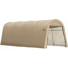 Shelterlogic 10'X20'x8' Sandstone Round Auto Shelter