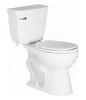 PROFLO Toilet Round Two-Piece 1500 Series White 1.28 GPF - PF6112WH/PF15000WH