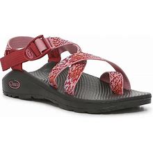 Chaco Z/Cloud 2 Sport Sandal | Women's | Rust/Pink Abstract Print | Size 6 | Sandals