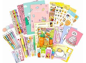 10 Of Assorted School Supply Stationery Set Surprise Blind Gift Set GOODY BAG(+ 2 FREE Gifts) Total 12 Items!