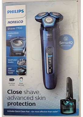 Philips Norelco Shaver 7700, Rechargeable Wet & Dry Shaver With