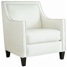 Abbyson Kennedy Leather Nailhead Armchair