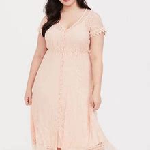 Torrid Dresses | Torrid Plus Size Maxi Dress. | Color: Pink | Size: 3X