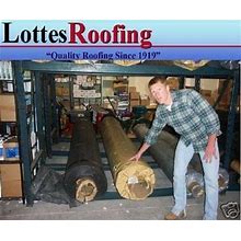 10' X 25' 60 Mil Black Epdm Rubber Roof Roofing By Lottes Companies