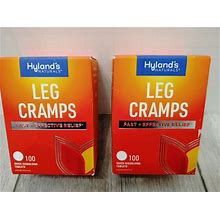 Hylands Homeopathic Leg Cramps - 100 Tablets EA (2Pk Bundle)