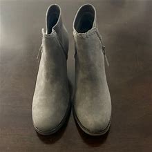 Mia Shoes | "Mia" Ankle Boots | Color: Gray/Silver | Size: 10
