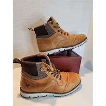 Territory Shoes | Men's Territory Sz 13 Hiking Hip-Hop Ankle Boots Genuine Leather 003810 Chukka | Color: Brown | Size: 13