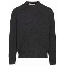 Frame Men's Crewneck Wool Sweater - Charcoal - Size Small