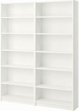 IKEA - BILLY Bookcase, White, 63X11x79 1/2 "