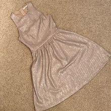 Soprano Dresses | Champagne Racerback Dress | Color: Cream/Tan | Size: Xs