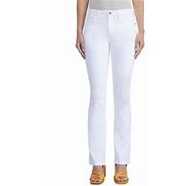 Lafayette 148 New York Women's White Mercer Kick Flare Jeans - - Jeans