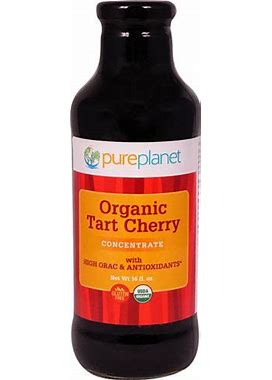 Pure Planet Organic Tart Cherry Concentrate 16 Fl Oz