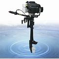 Anqidi Outboard Motor Engine 4HP 4-Stroke Fishing Boat Engine 55CC Boat Gas Engine CDI Air Cooling System 15.75 Short Shaft