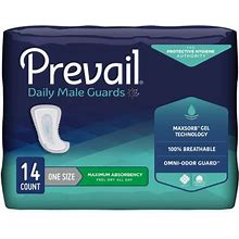 Prevail Male Guards - Incontinence Pads