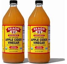 Bragg Organic Raw Unfiltered Apple Cider Vinegar, 32 Fl.Oz (Pack Of 2)