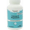 Vitacost Calcium & Magnesium 240 Capsules