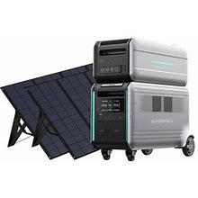 Zendure Superbase V4600 Solar Generator W/Expansion Battery 9216Wh / 3800W / 800W Solar