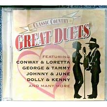 Classic Country Great Duets Time-Life 2CD Set Sony Music