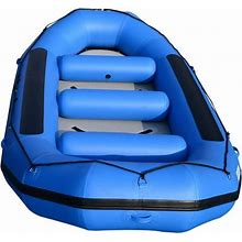Bris 15ft Inflatable White Water River Raft Inflatable Boat Floating Tubes Pontoon