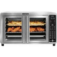 Gourmia Xl Digital Air Fryer Toaster Oven Single-Pull French Doors