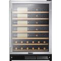 Galanz 5.7 Cu.Ft. Stainless Steel Built-In Wine Cooler - GLW57MS2B16
