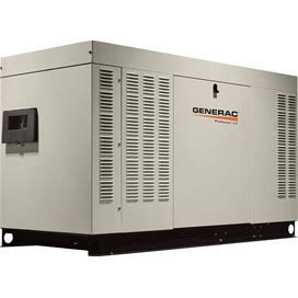 Generac Quietsource Series Liquid-Cooled Home Standby Generator, 48Kw (LP)/48Kw NG, Model RG04845ANAX