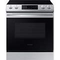 30 in. 6.3 Cu. Ft. Smart 5-Element Slide-In Electric Range With Air Fry And Convection Oven In Stainless Steel