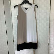 Msk Dresses | Msk Sleeveless Dress Size Small Petite | Color: White | Size: Sp