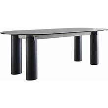 Sober Oval Dining Table