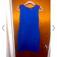 Calvin Klein Dresses | Calvin Klein Dress, Womens Size 12P, Nwts | Color: Blue | Size: 12