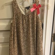 George Dresses | Girls Size 10 Leopard Print Dress | Color: Brown/Pink | Size: 10G