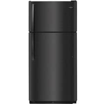 Frigidaire Top-Freezer Refrigerator: Black, 18.3 Cu Ft Total Capacity, 3 Shelves, Over 16.9 Cu Ft Model: FFHT1814WB
