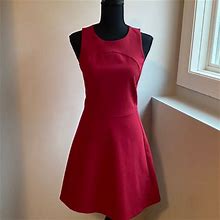 Madewell Dresses | Madewell Dress, So Fun! Excellent Condition, Worn Once. | Color: Red | Size: 0