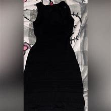 Bebe Dresses | Bebe Bodycon Dress | Color: Black | Size: M