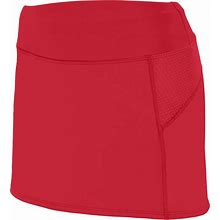 Augusta Sportswear Augusta Women's Femfit Skort In Red - Size M