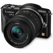Panasonic Lumix DMC-GF3KK Micro 4/3 Mirrorless Digital Camera With 3-Inch - NEW