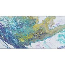 Modern Abstract Marbleized Art Painting | Painting, Decor, Art Prints
