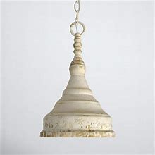 Birch Lane™ Claudette 1 - Light Single Dome Pendant - Pendant Lights In White | Size 14.5 H X 9.25 W X 9.25 D In | B001170857