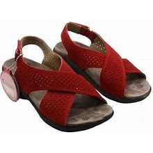 Therafit Shoe Olivia Adjustable Cross Strap Sandal For Women.