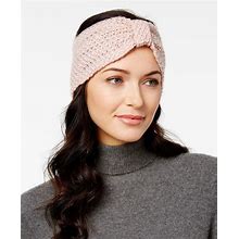 Marcus Adler Women's Pink Rhinestone Knit Turban Headband