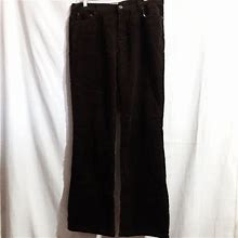 American Living Pants & Jumpsuits | American Living Women's Corduroy Pants Size:14 | Color: Brown | Size: 14