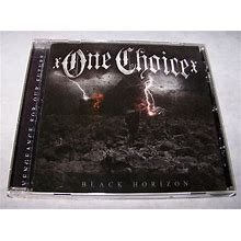 ONE CHOICE - Black Horizon CD Socal Sxe Hardcore NEAR MINT Xone Choicex