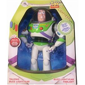 Talking Buzz Lightyear Figure Disney Pixar Store Toy Story 30 Phrases
