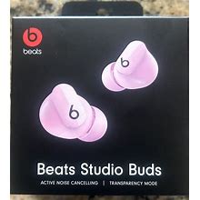 Beats Studio Buds Wireless Noise Cancelling Earbuds - Sunset Pink - New
