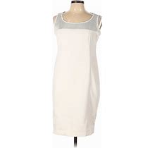 Akris Punto Casual Dress: Ivory Dresses - Women's Size 10