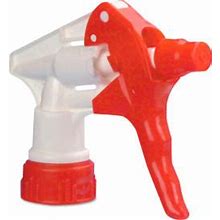 Boardwalk® Trigger Sprayer With 9-1/4" Tube, Red/White - 24 Sprayers